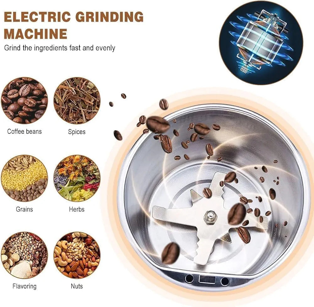 ⭐ Premium Mini Electric Coffee Grinder ⭐